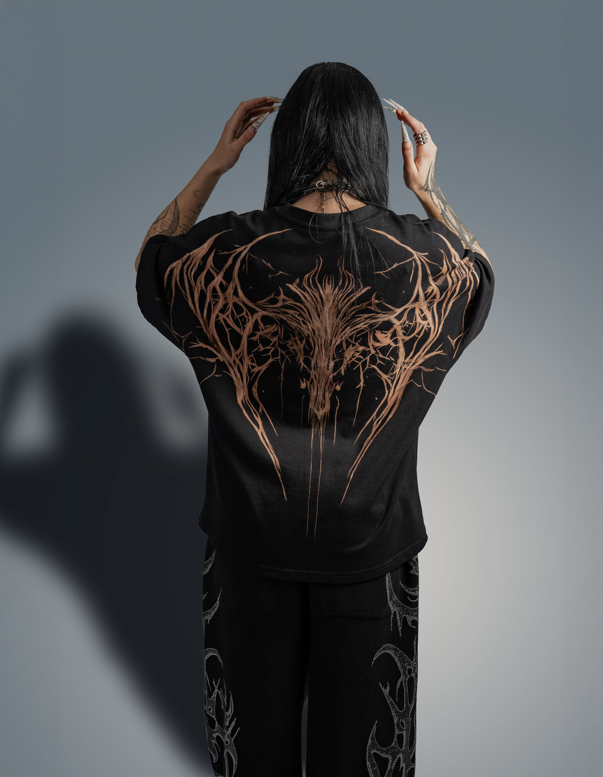 Oversize Shirt | Taille | Unique design 1of1