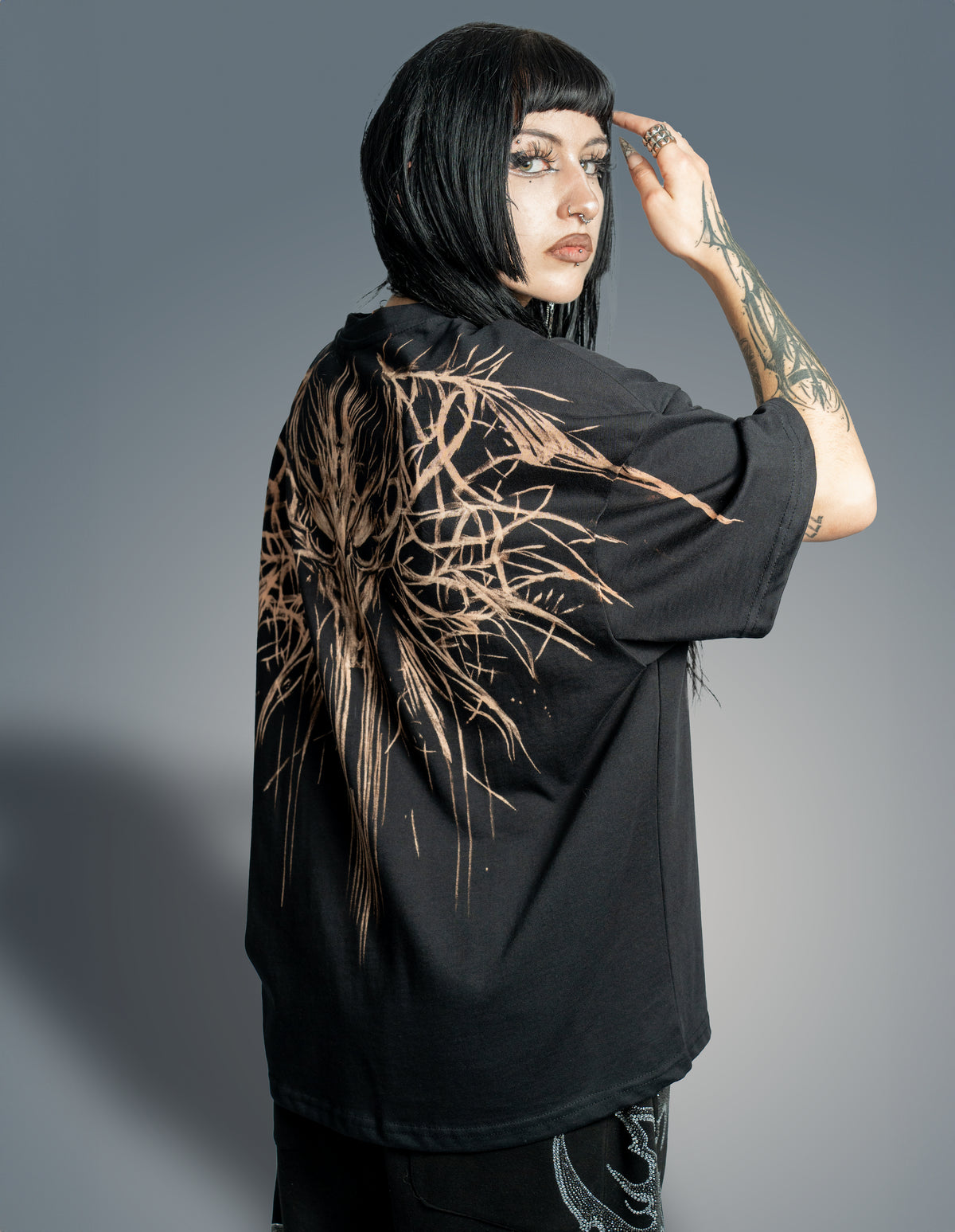 Oversize Shirt | Taille | Unique design 1of1