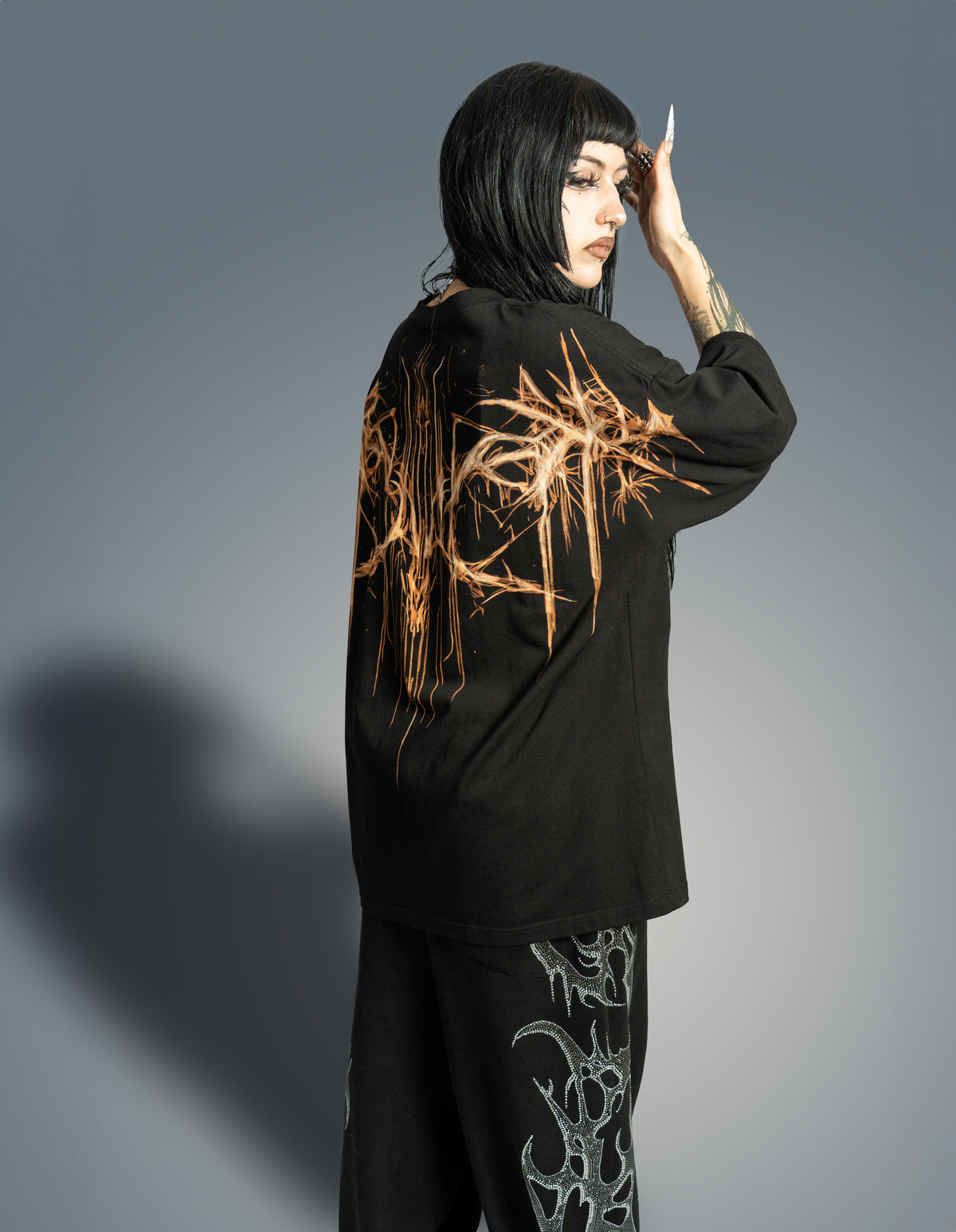 Oversize Shirt | Taille | Unique design 1of1